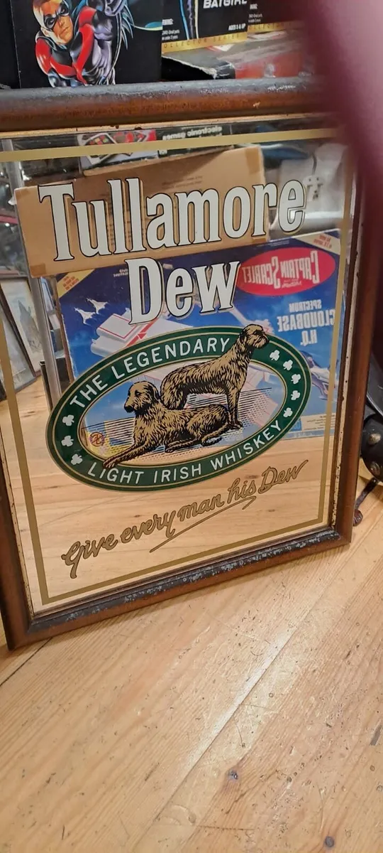Vintage Tullamore Dew Mirror - Image 3