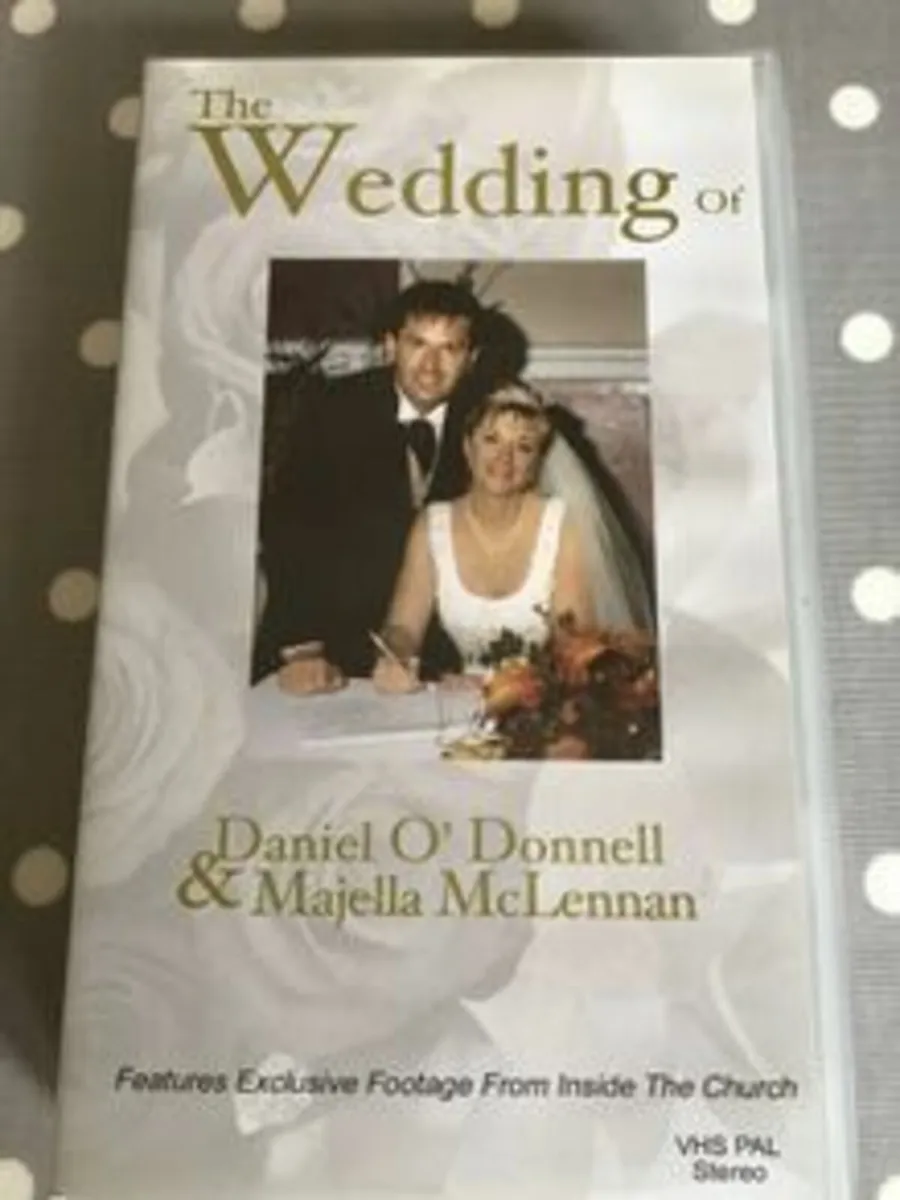 Daniel O'Donnell VHS Video - The Wedding of Daniel