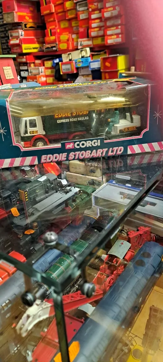 Corgi Eddie Stobart Truck and Forklift - Image 1