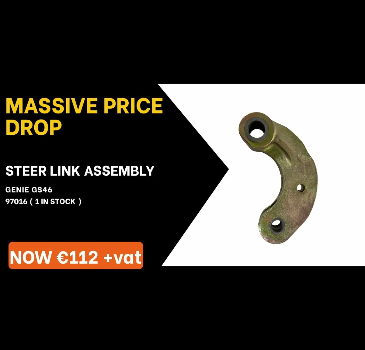 STEER LINK ASSEMBLY  GENIE GS46