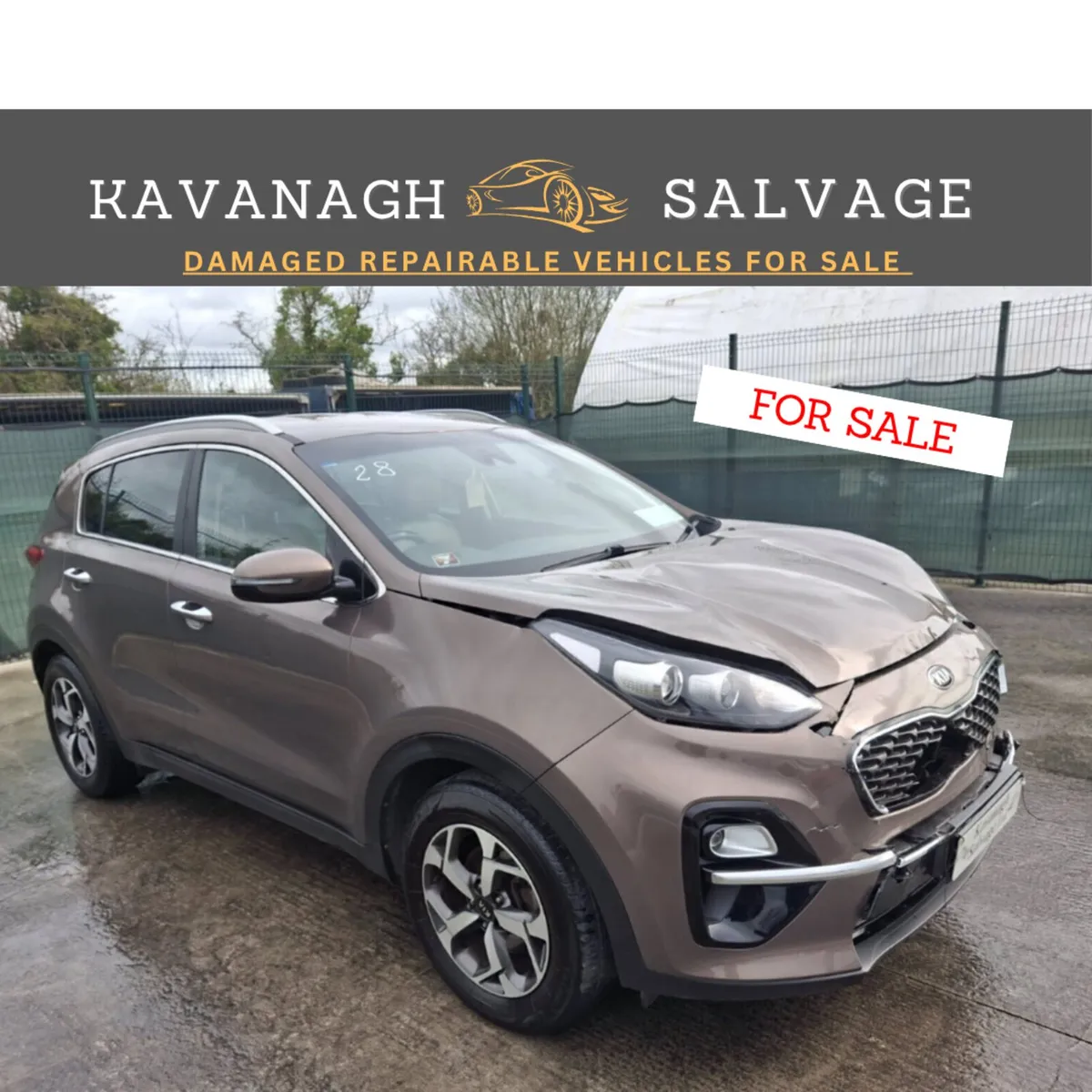 *2019 Kia Sportage Light Damage - Image 1