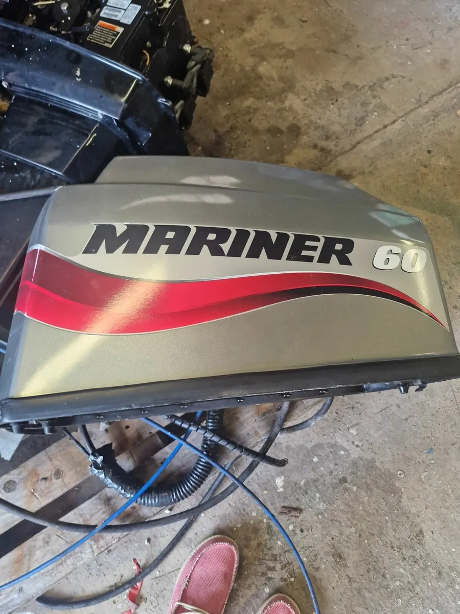 Mariner 60HP 2 Stroke Autolube Outboard - Image 3