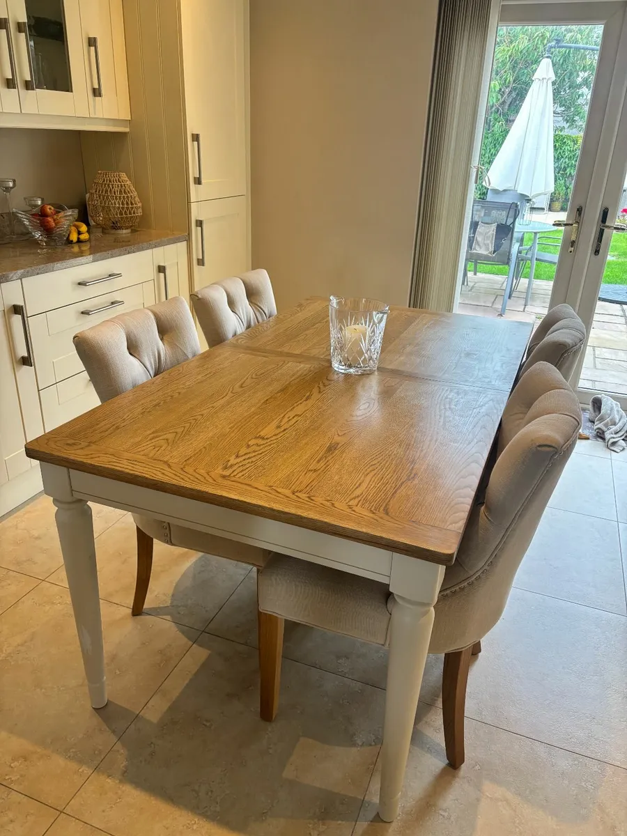 Dining Table & 4 Chairs - Image 1