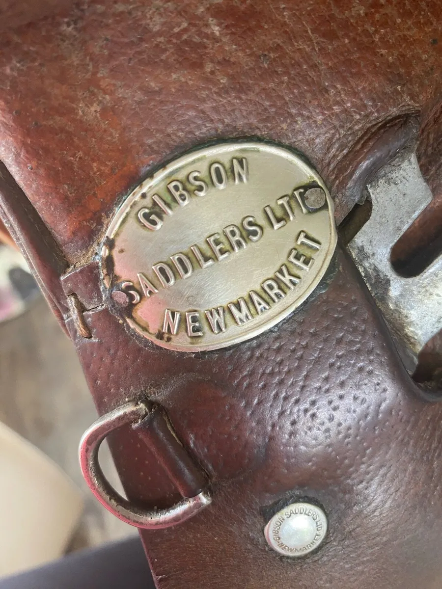 Beautiful leather English Saddle Gibson Saddlers - Image 2
