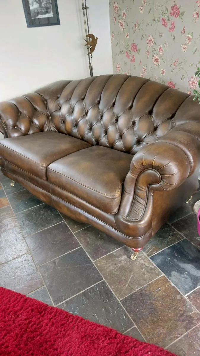 Leather Sofa - Image 2