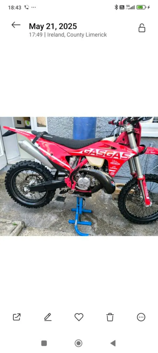2021 Gasgas 2 stoke enduro 300 - Image 1