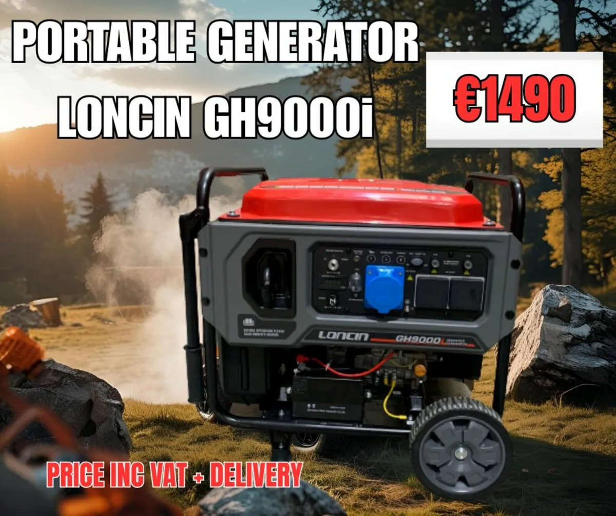 Loncin GH9000i Inverter Petrol Generator 7KW - Image 1