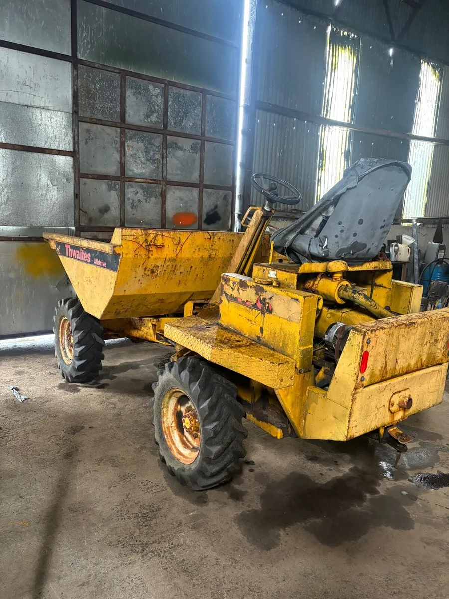 2 ton thwaites dumper - Image 1