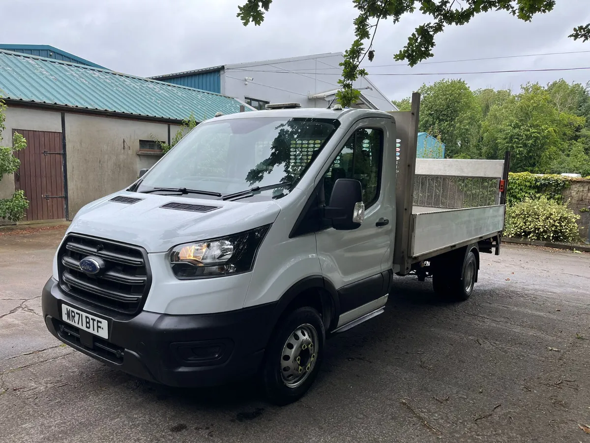 2021 FORD TRANSIT TWIN RWD PICKUP C/W TAIL LIFT - Image 1