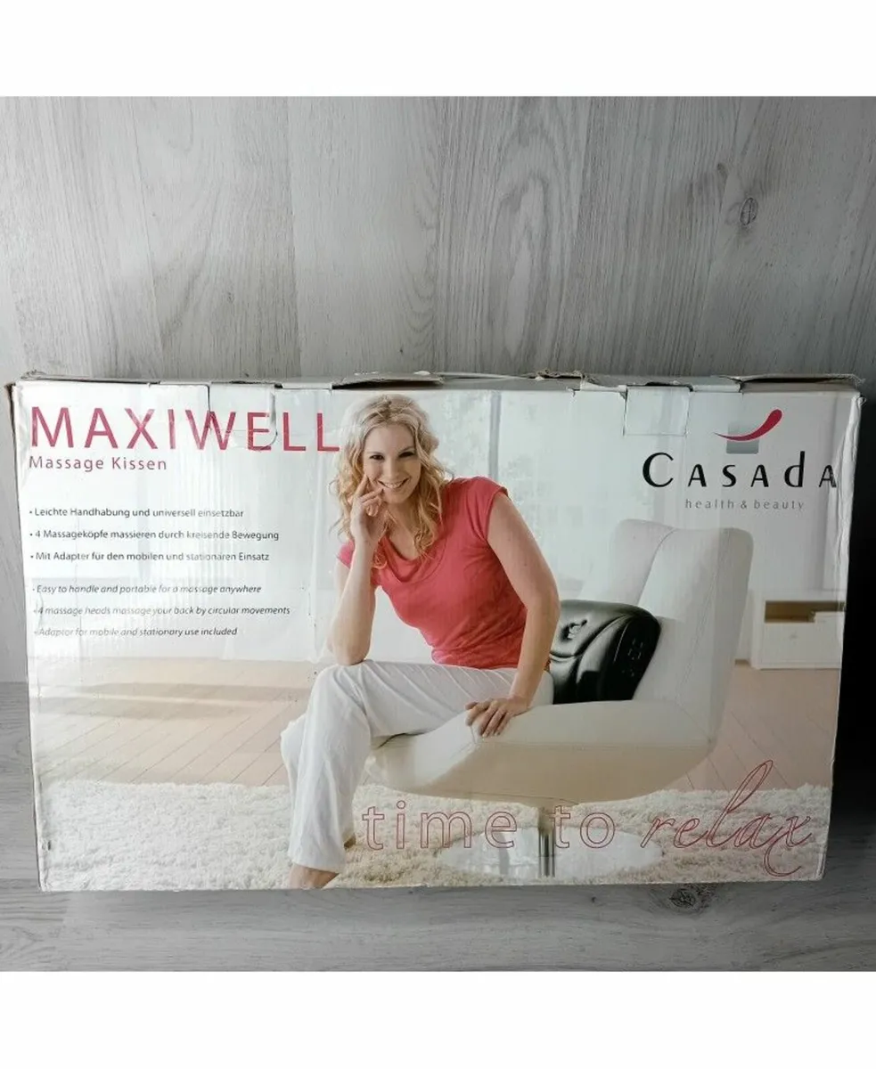 CASADA MAXIWELL II MASSAGE CUSHION - NEW