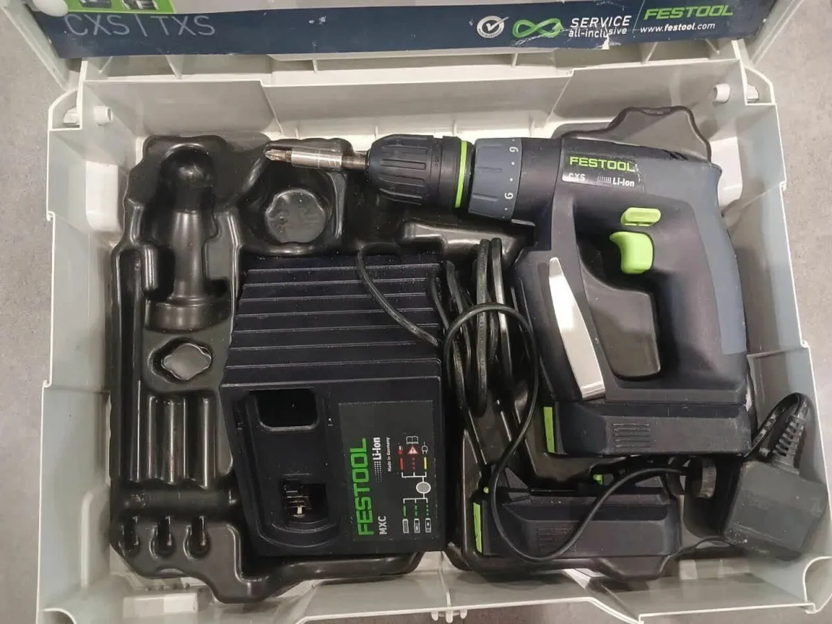 Festool CXS 2.6 set 240V cordless drill set - Image 1