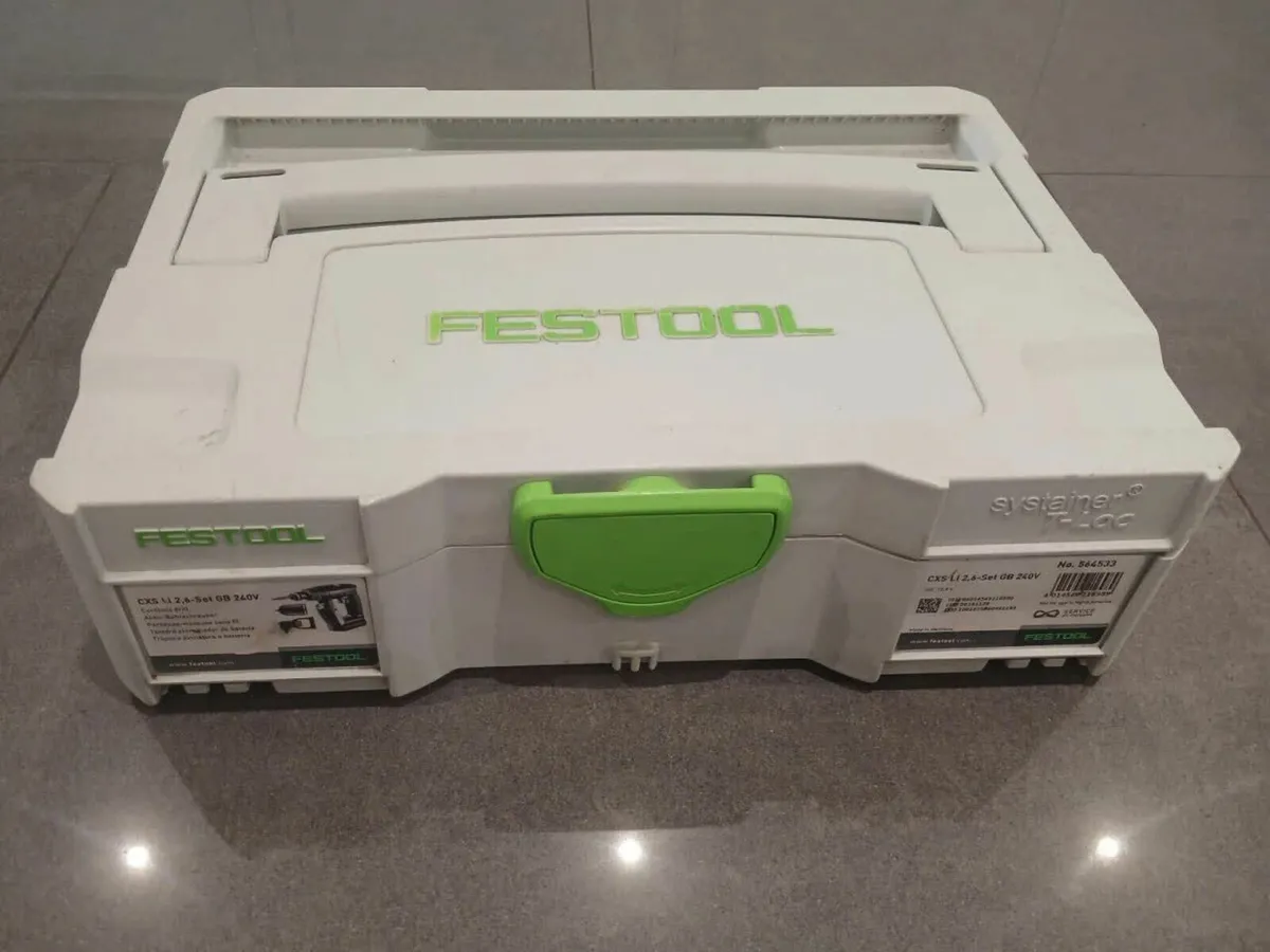 Festool CXS 2.6 set 240V cordless drill set - Image 4