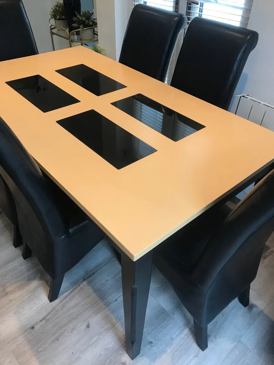 Large table and 6 chairs - Image 3