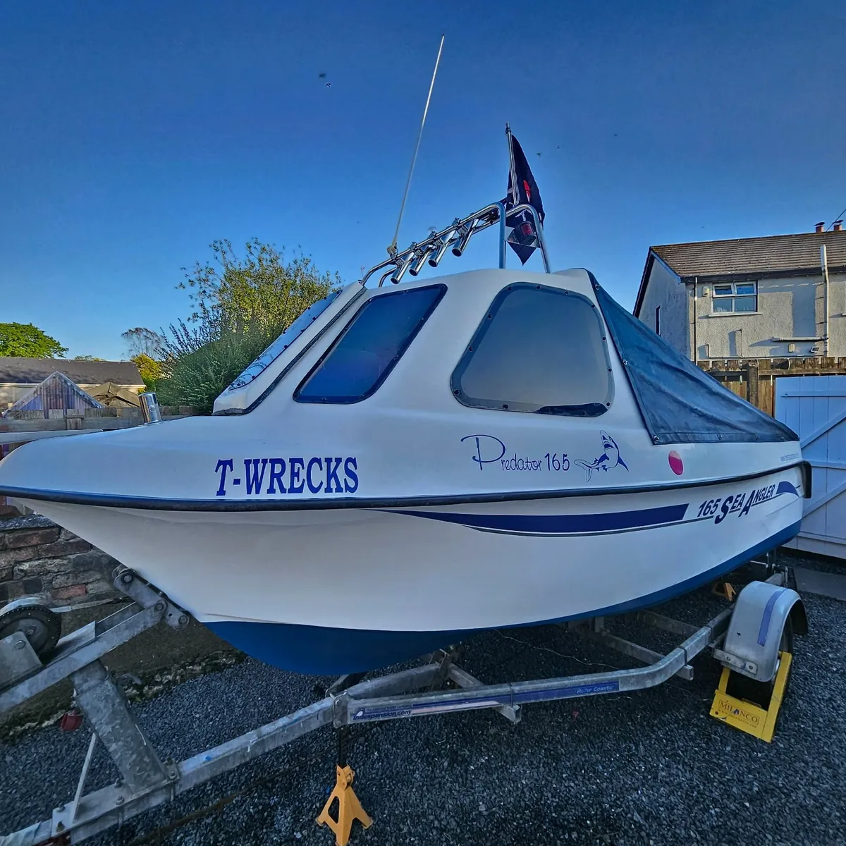 PREDATOR 165, SUZUKI 70 +6 HP 4STROKE , TRAILER - Image 1