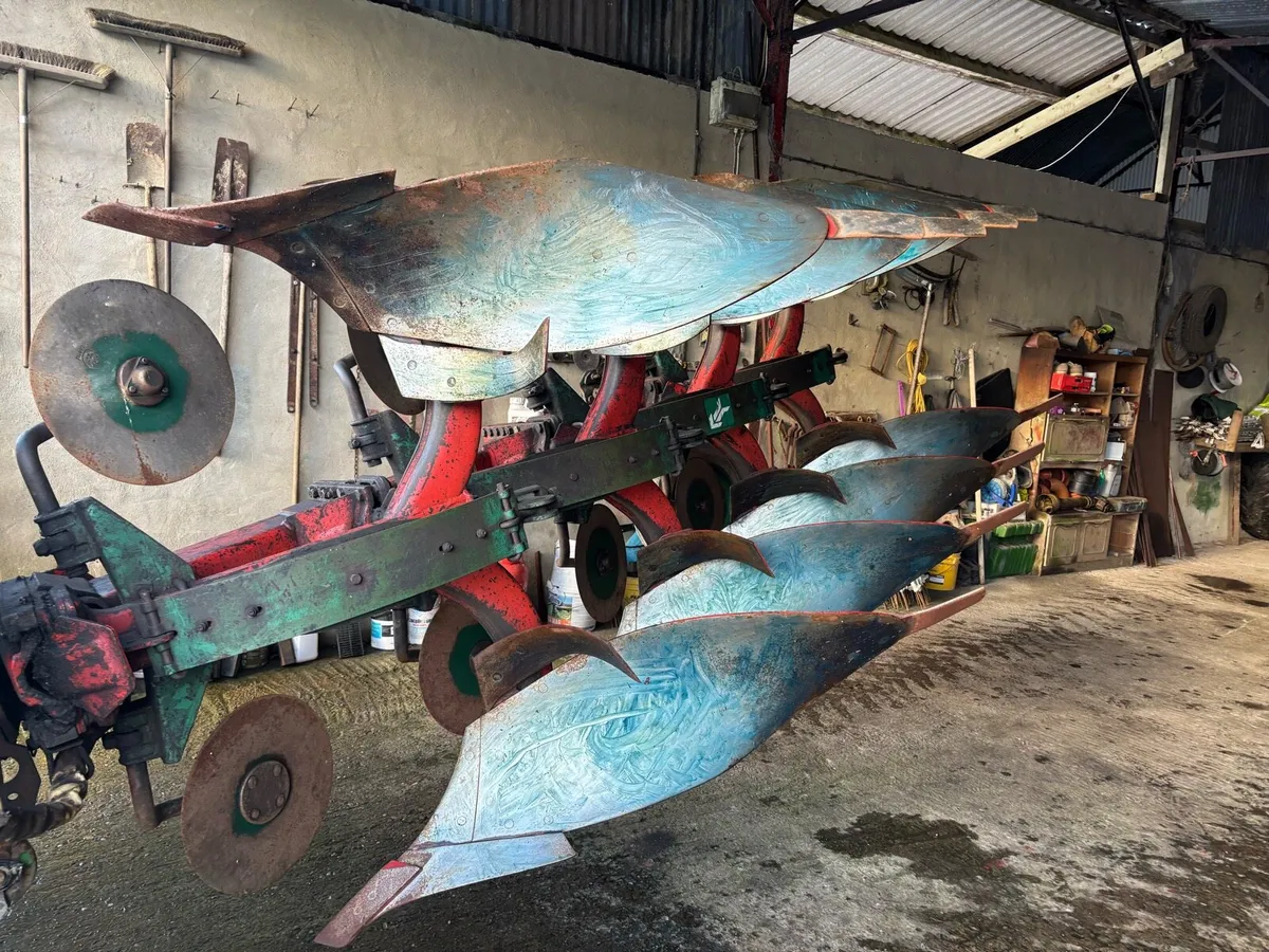 Kverneland Reversible Four Furrow Plough - Image 1