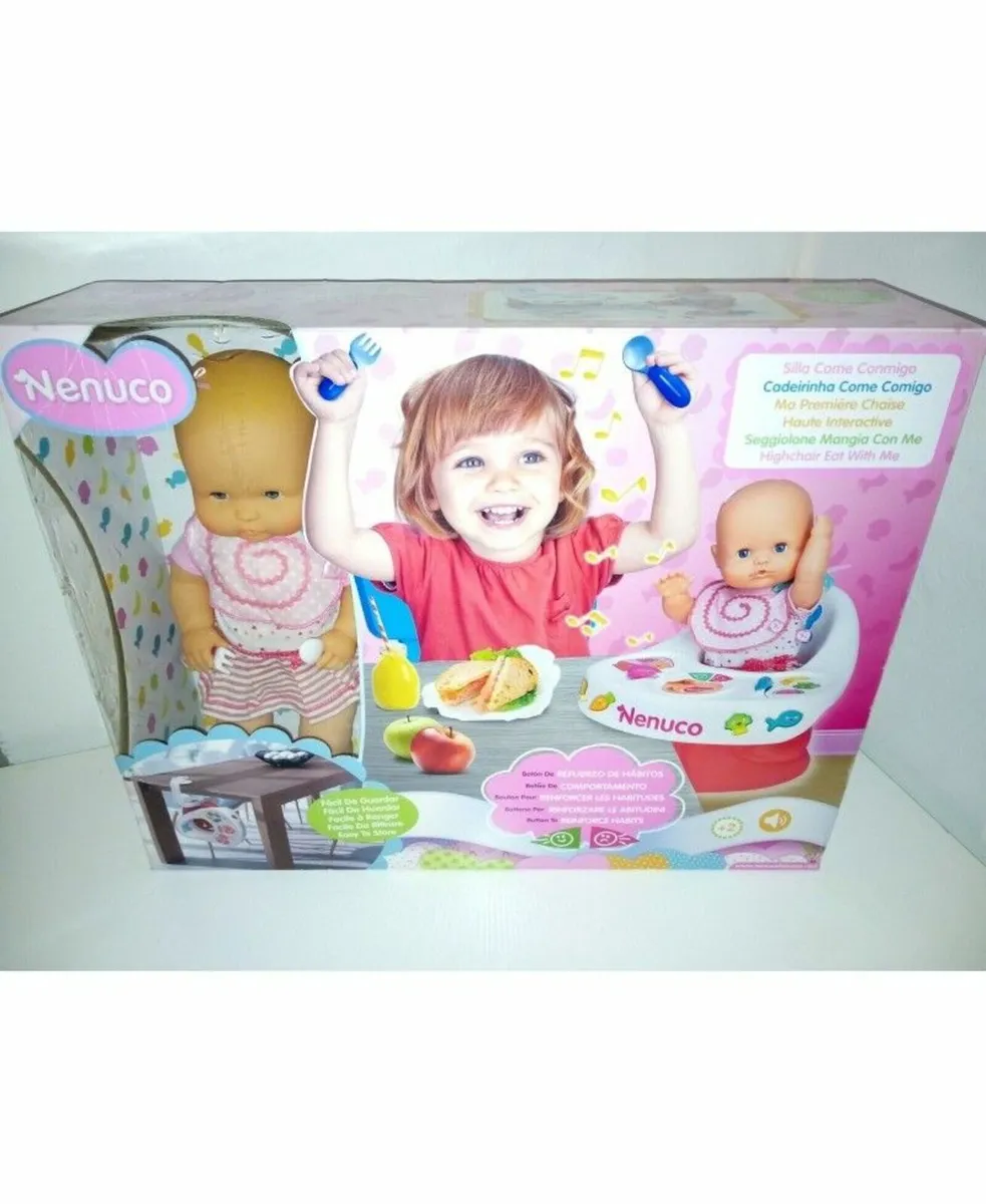 NENUCO HIGHCHAIR EAT WITH ME - KIDS PLAYSET NEW