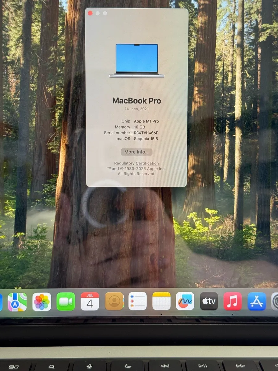 MacBook Pro M1 16GB Ram 512GB - Image 2