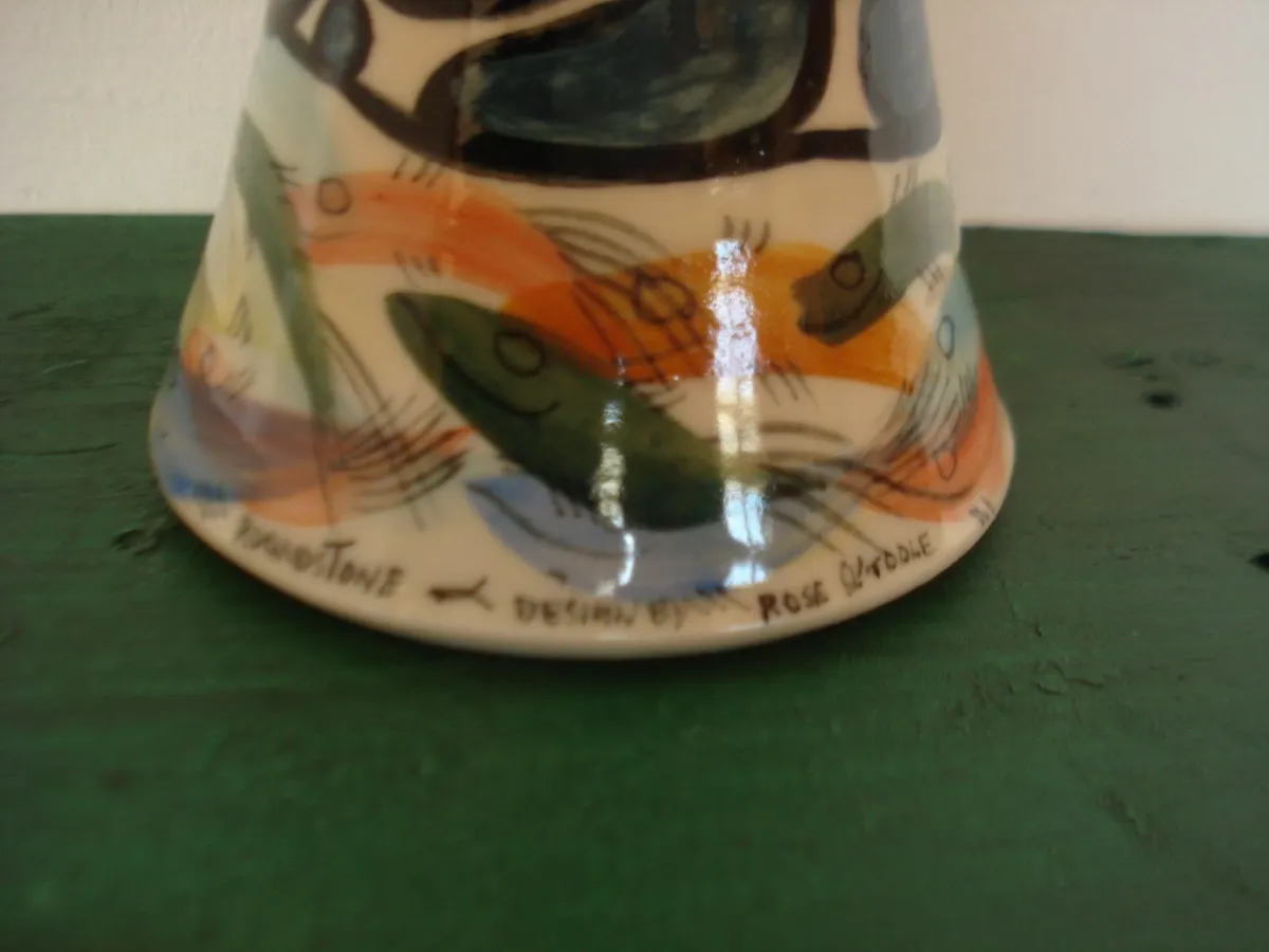 ROUNDSTONE GALWAY CERAMIC CANDLE HOLDER. - Image 2
