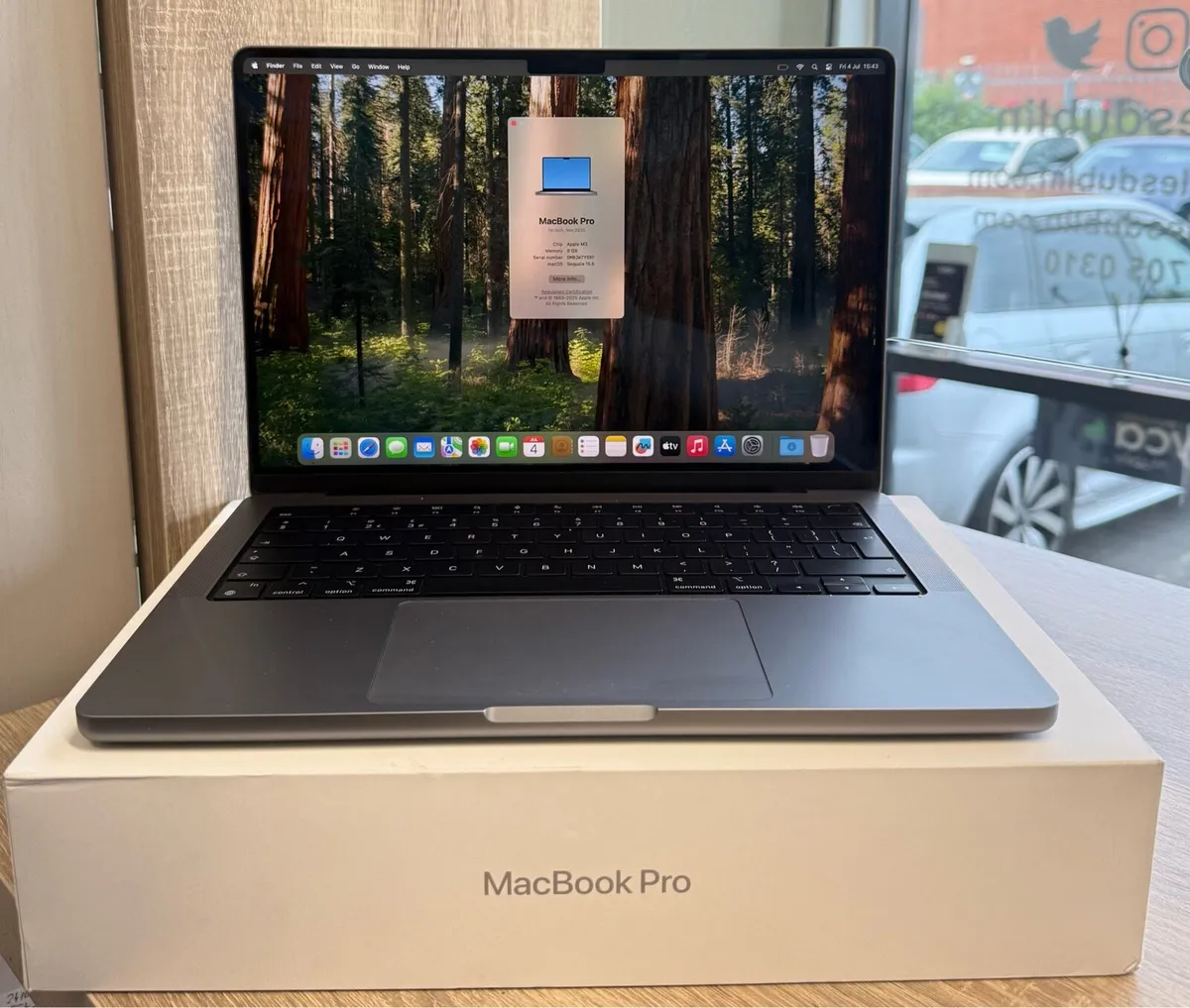 MacBook Pro M3 8GB Ram 512GB - Image 3
