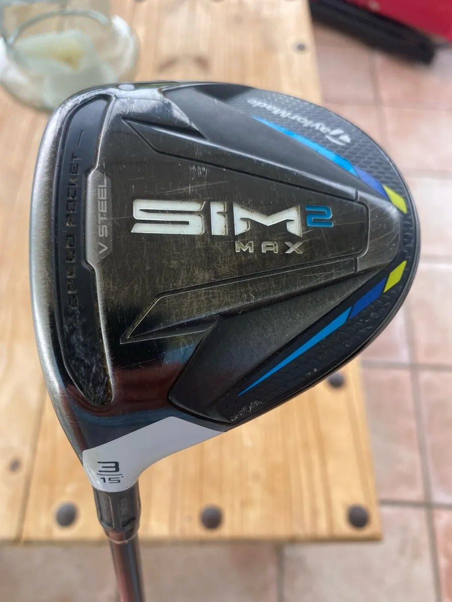 TaylorMade Sim 2 Max 3 Wood Left Hand - Image 1