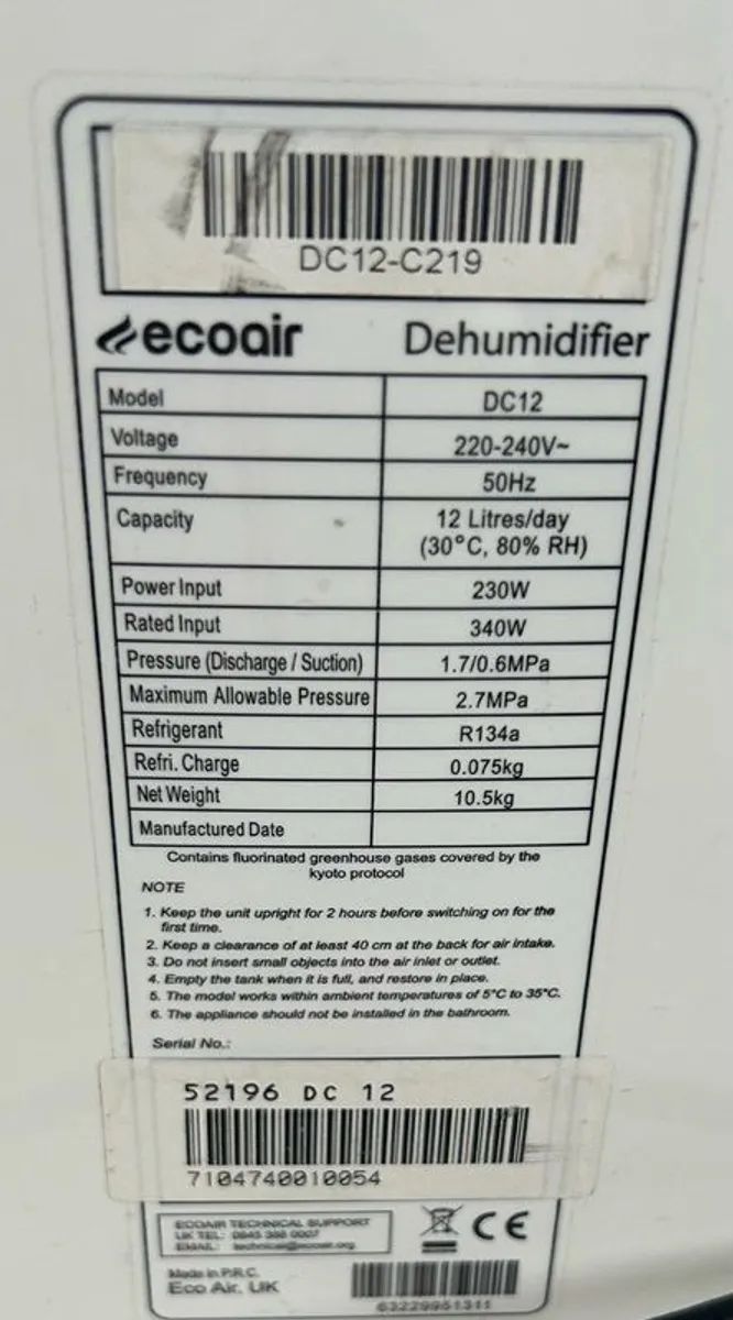Eclair dehumidifier - Image 3