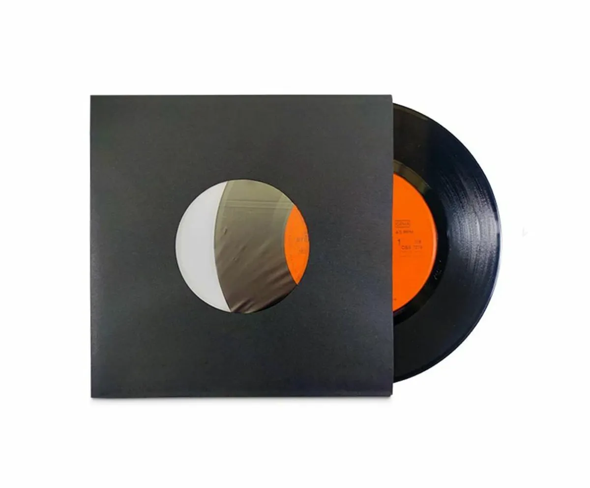 Black Record Anti static Polylined Sleeves 45rpm! - Image 4