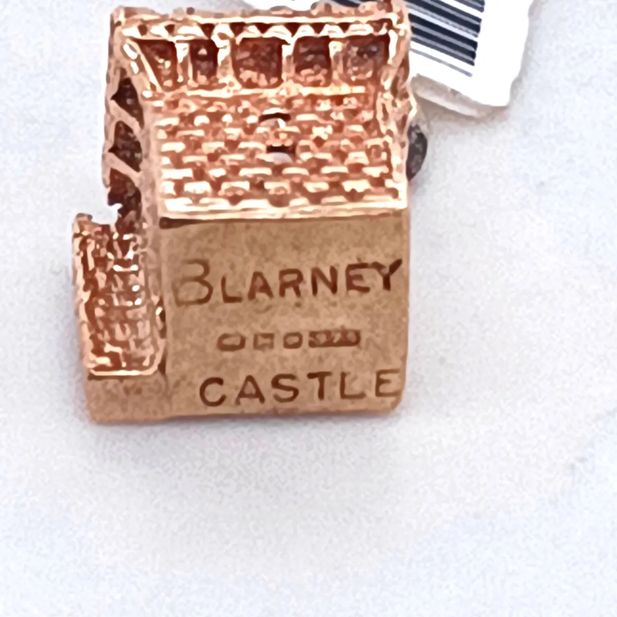 Blarney Castle Charm Pendant 9k Yellow Gold - Image 4