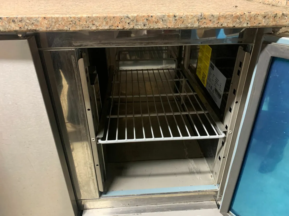Polar Pizza Prep Counter Fridge - Image 2