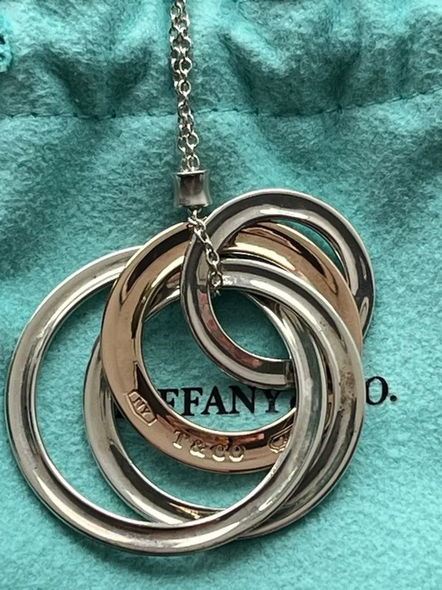 Tiffany & Co 1837 silver/ Robedo pendant chain - Image 2