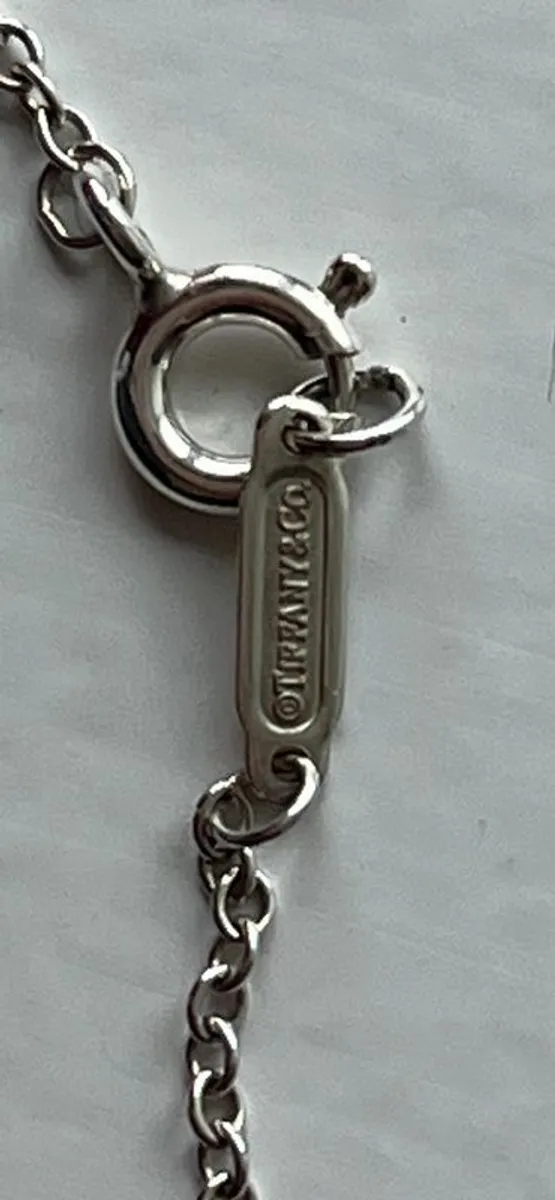 Tiffany & Co 1837 silver/ Robedo pendant chain - Image 4