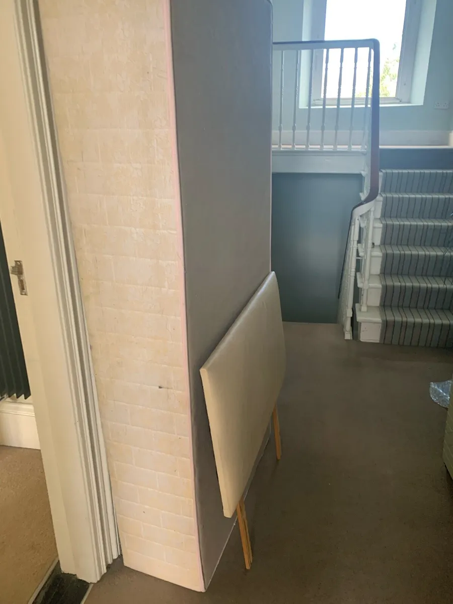 Single bed divan and headboard - Image 2
