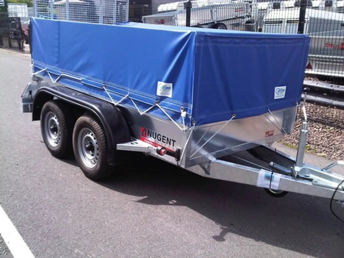 New Nugent 8 x 4 2 ton twin axle trailer - Image 3