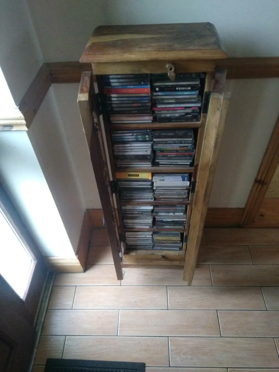 Indian rosewood cd rack ect. - Image 2