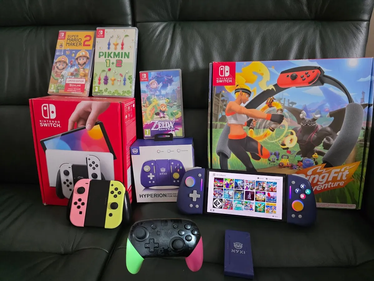 Nintendo Switch OLED Bundle - Image 1