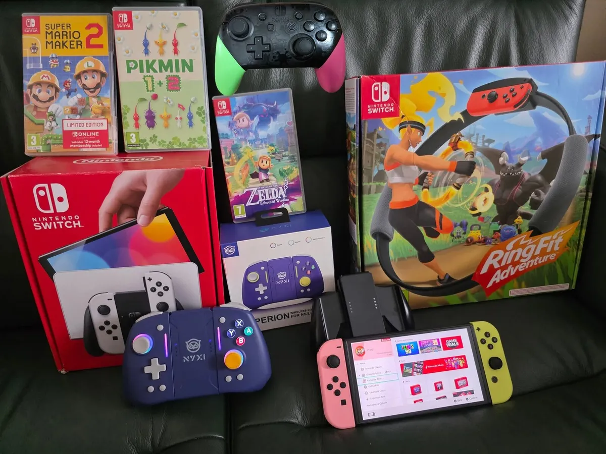 Nintendo Switch OLED Bundle - Image 2