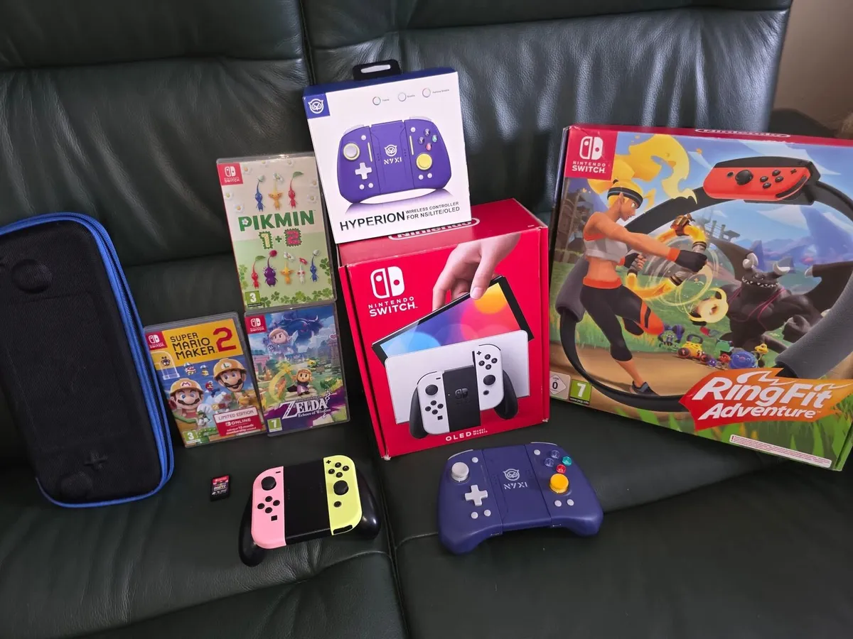 Nintendo Switch OLED Bundle - Image 3