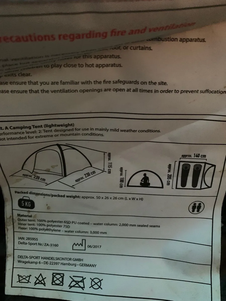 2 person Air Tent - Image 2