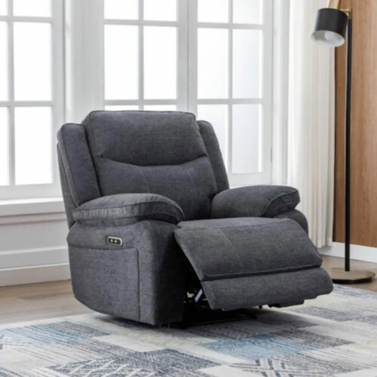 Herbert electric recliner arm chair reduced