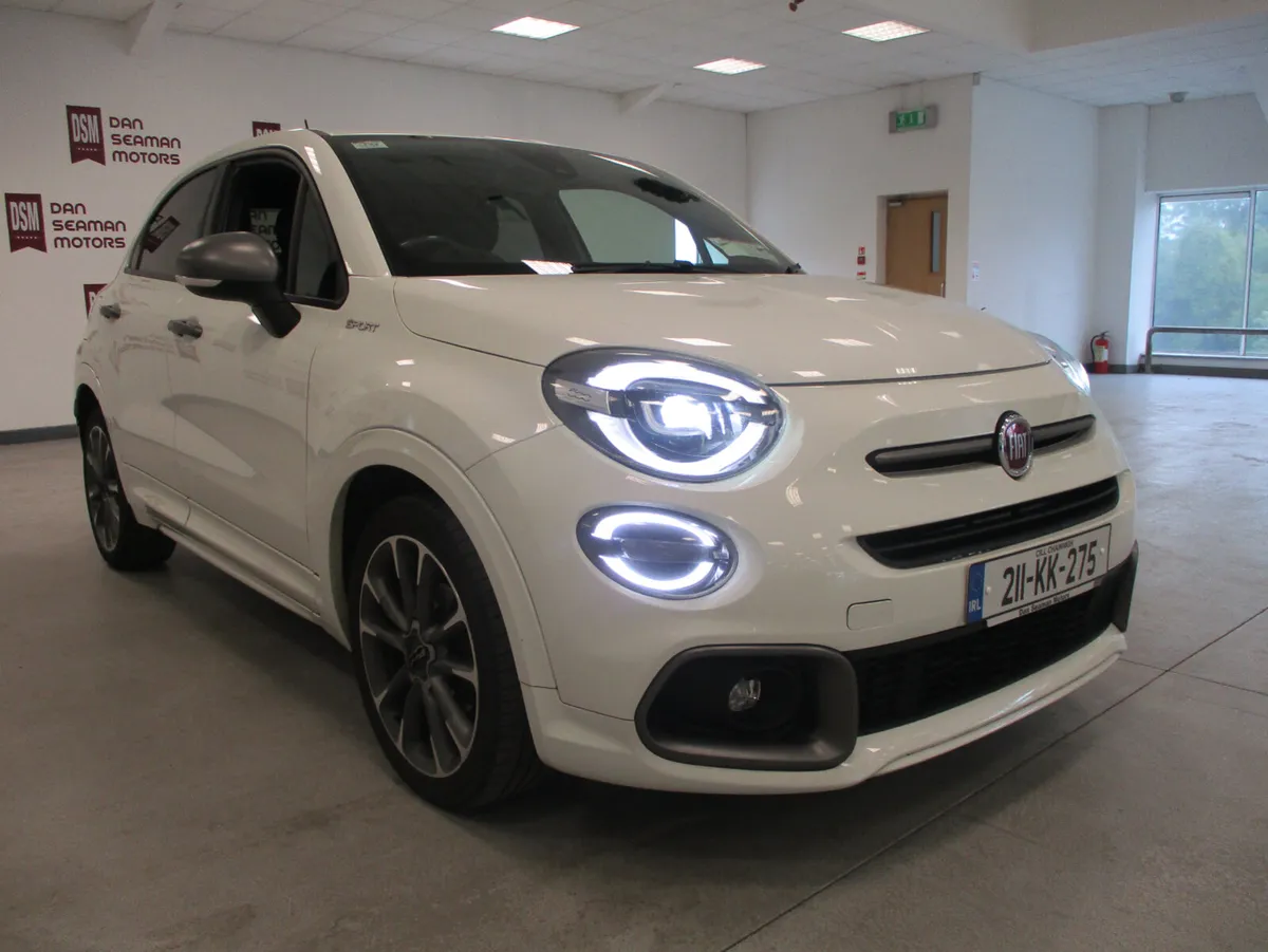 Fiat 500X SPORT 1.0 LITRE 2021-CAMERA-LEATHER-NAV - Image 3