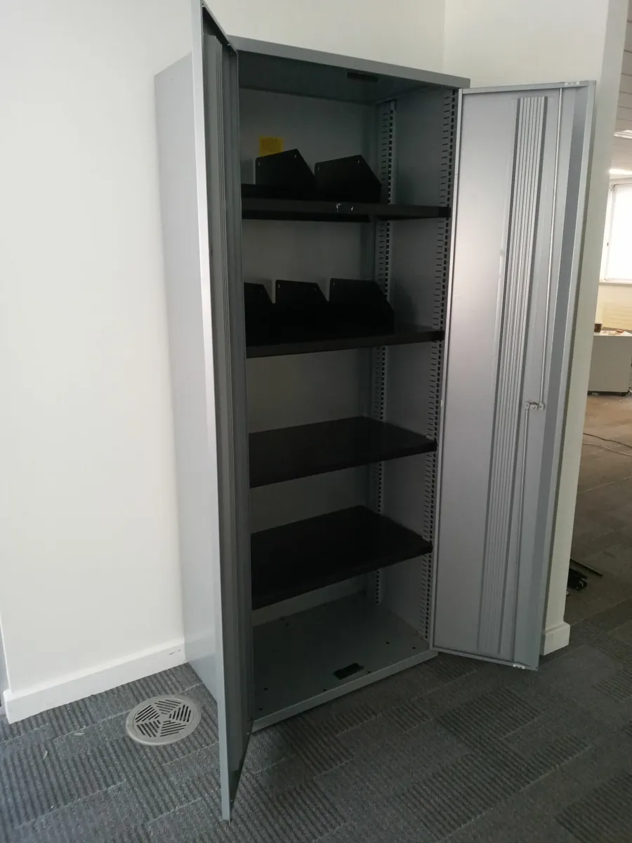 Delivery - 6 x Steel Storage Cabinets with Shelves - Image 3