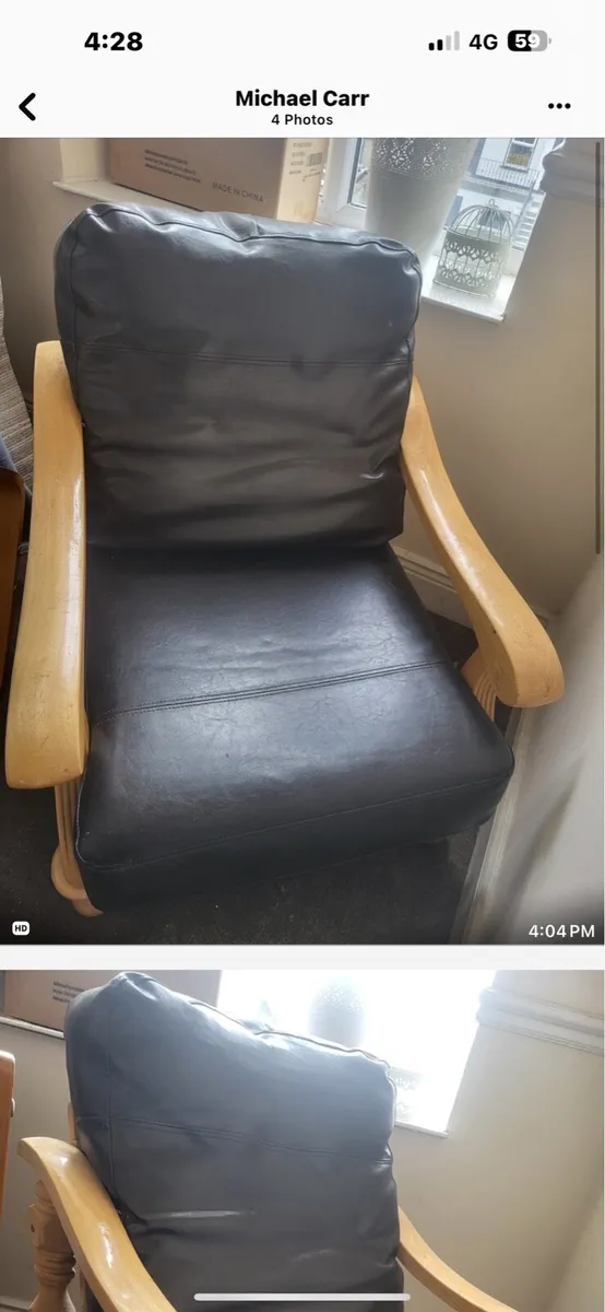 Fireside chair - Image 1