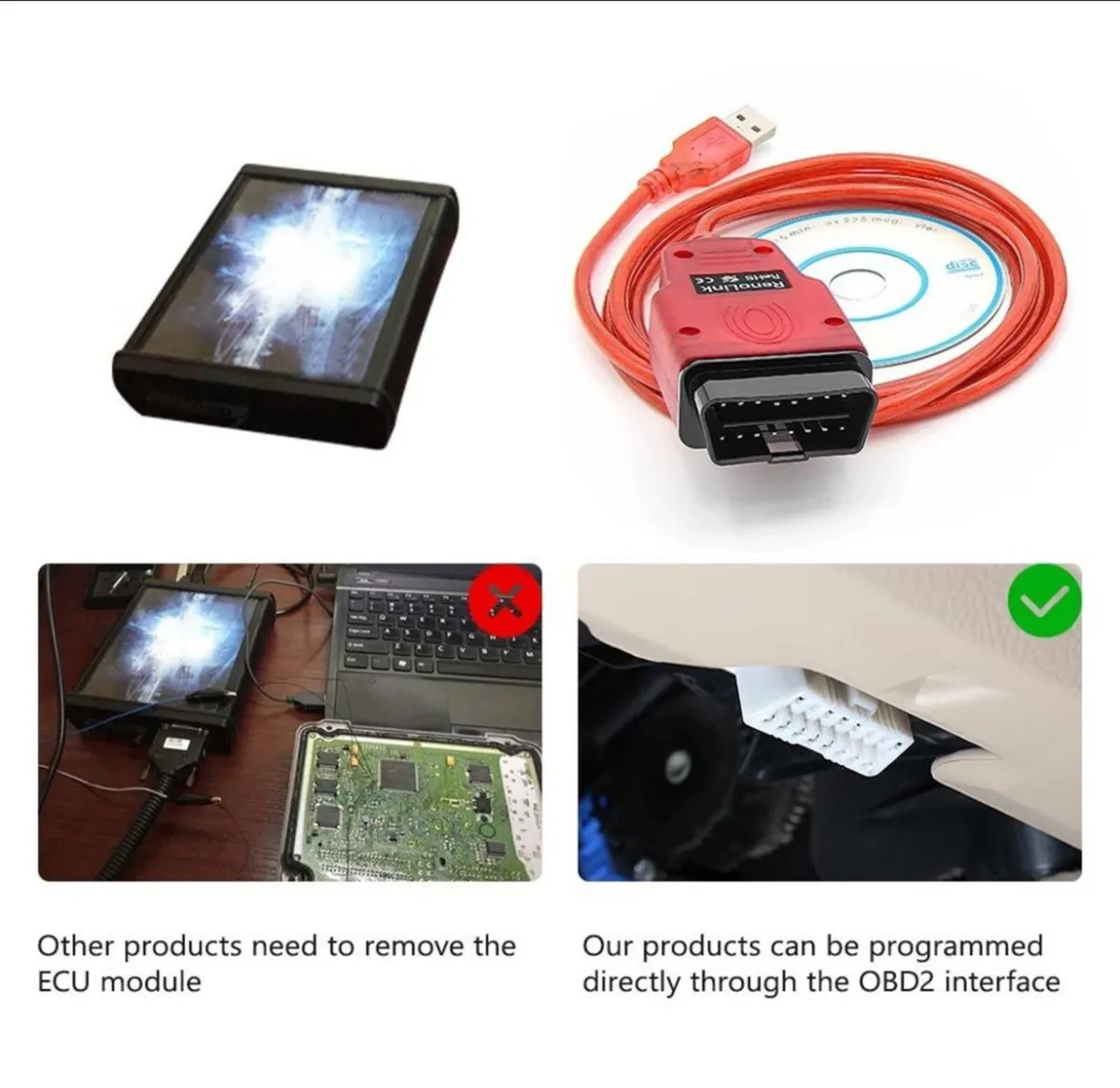 Renolink V 1.98 OBD2 Renault Car Diagnostic - Image 4