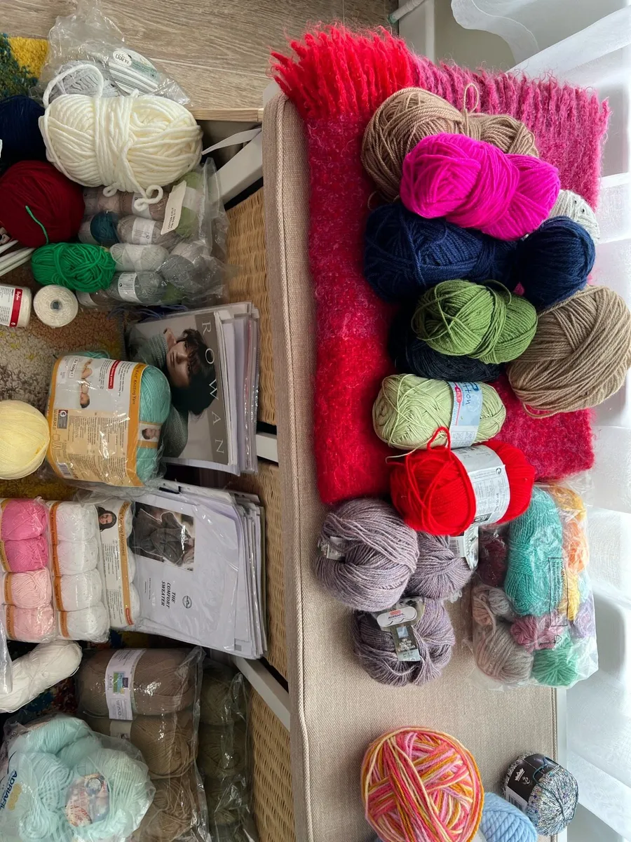 Bulk Knitting Crochet Craft Lot - Image 1