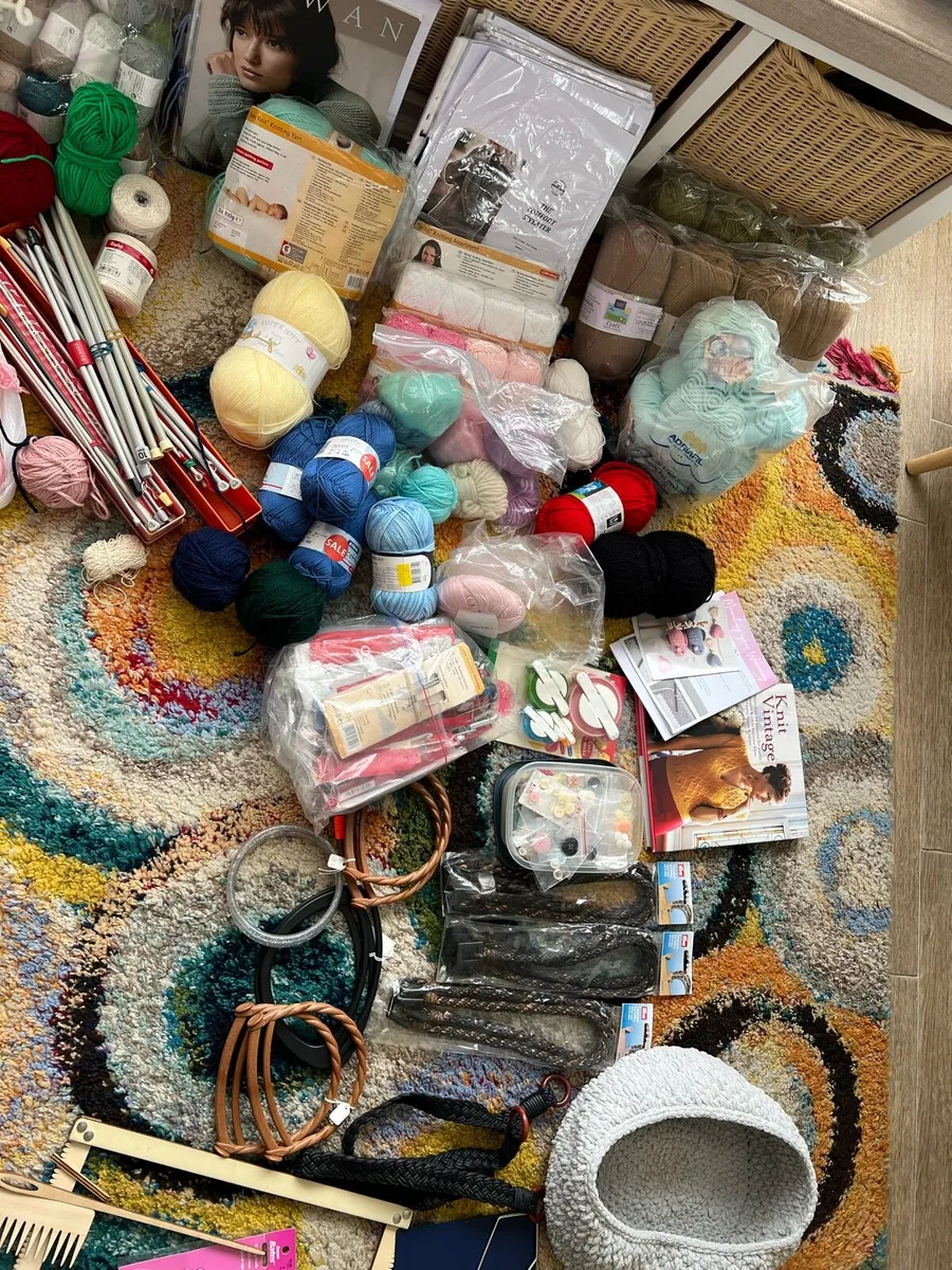 Bulk Knitting Crochet Craft Lot - Image 3