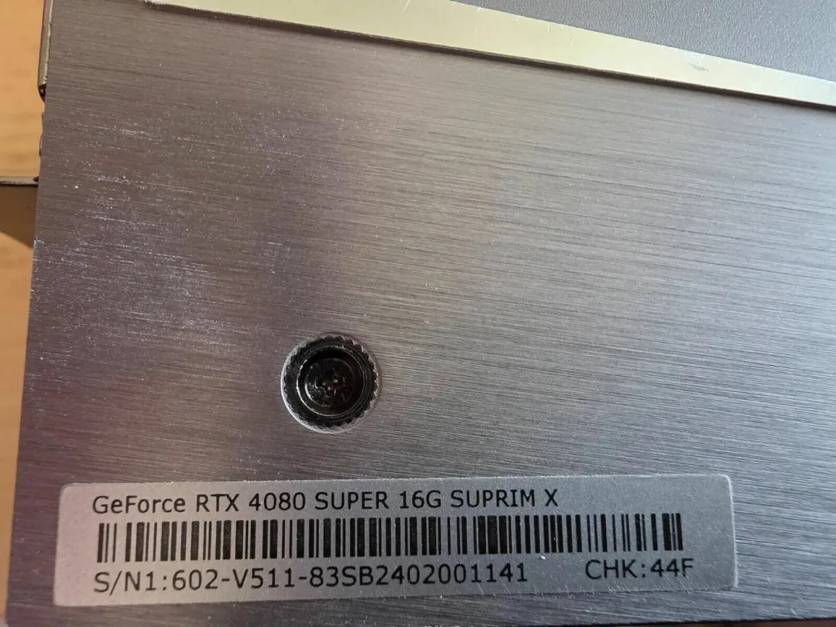 GeForce RTX 4080 Super 16GB SUPRIM X GDDR6X - Image 3