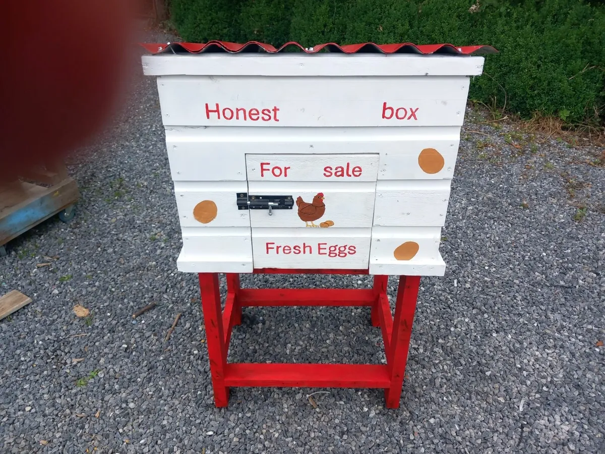 Honest box for selling chicken eggs or other stuff - Image 1