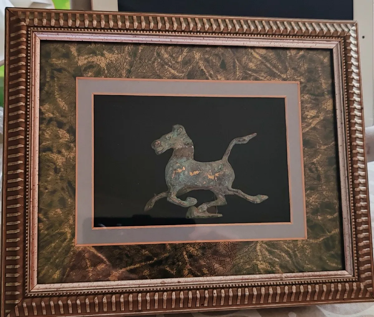Antique style framed picture - Image 1