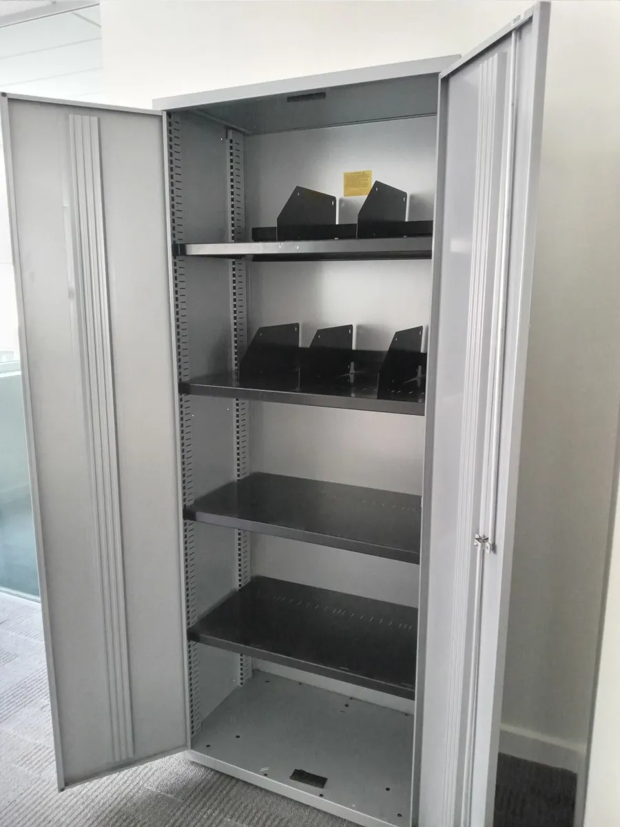 Delivery - 6 x Steel Storage Cabinets with Shelves - Image 3