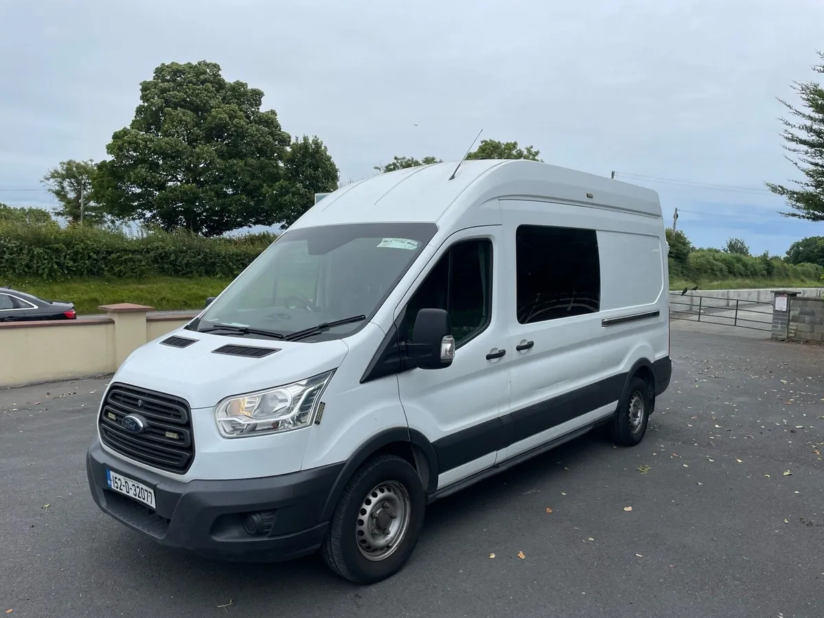 Ford transit 350 2015 CREWCAB - Image 2