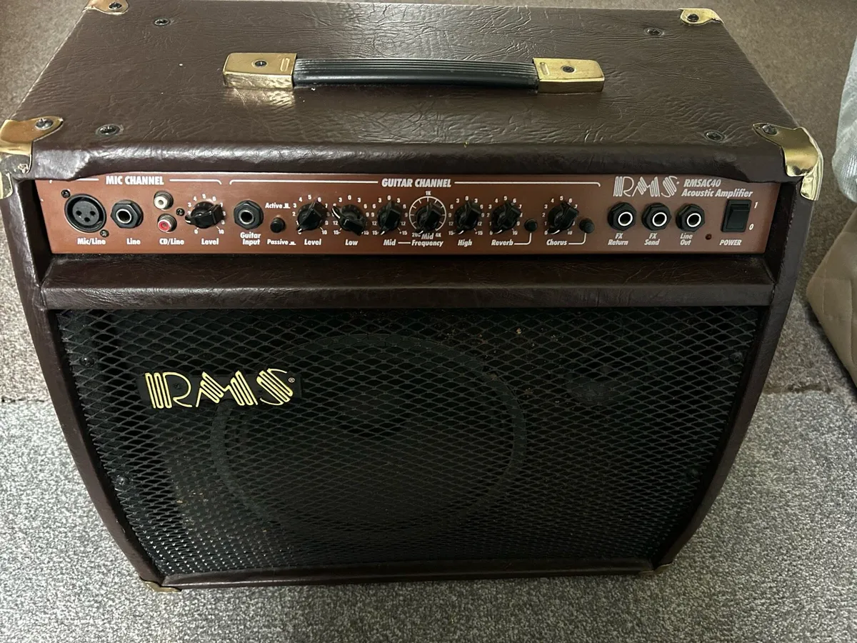 RMS RoadClub Monitor Amp -Guitar/Vocals - Image 1